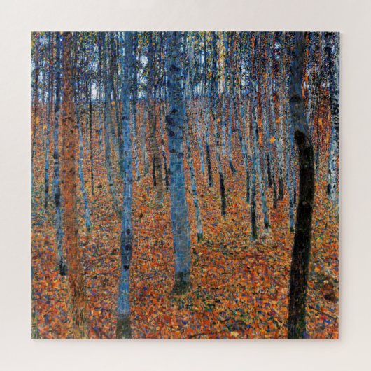 Puzzle Bosquet de hêtres, Gustav Klimt (Horizontal)