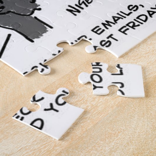 Puzzle Boss Fires Worker par e-mail (Côté)