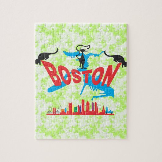 Puzzle Boston (Vertical)