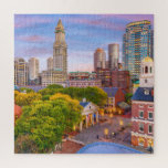 Puzzle Boston City Buildings Massachusetts USA<br><div class="desc">This scenic jigsaw puzzle features the historical old buildings with the modern skyscrapers in the background in Boston,  Massachusetts,  USA #travel #adventure #boston #city #usa #unitedstates #massachusetts #buildings #building #architecture #travel #adventure #cityscape #skyline #skyscrapers #sunset #colorful #landscape #jigsaw #puzzle #jigsawpuzzle #gifts #gift #fun #stockingstuffers #games #reflections</div>