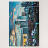 Puzzle Boston Massachusetts City Skyline Photo Voyage (Vertical)