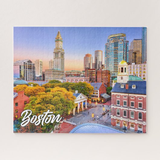 Puzzle Boston, Massachusetts, États-Unis (Horizontal)