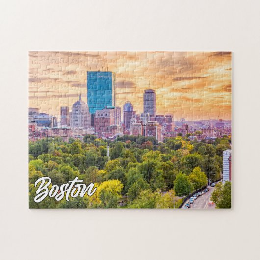 Puzzle Boston, Massachusetts, États-Unis (Horizontal)