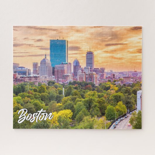 Puzzle Boston, Massachusetts, États-Unis (Horizontal)