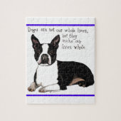 Puzzle Boston Terrier (Vertical)