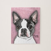 Puzzle Boston Terrier (Vertical)