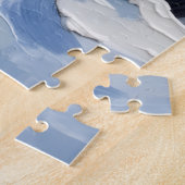 Puzzle Boston Terrier Christmas Red Truck Holiday (Côté)