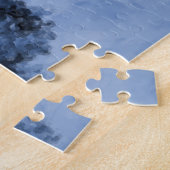 Puzzle Boston Terrier Fleurs Chien Art peinture photo  (Côté)