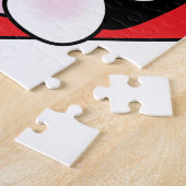 Puzzle Boston Terrier font face (Côté)