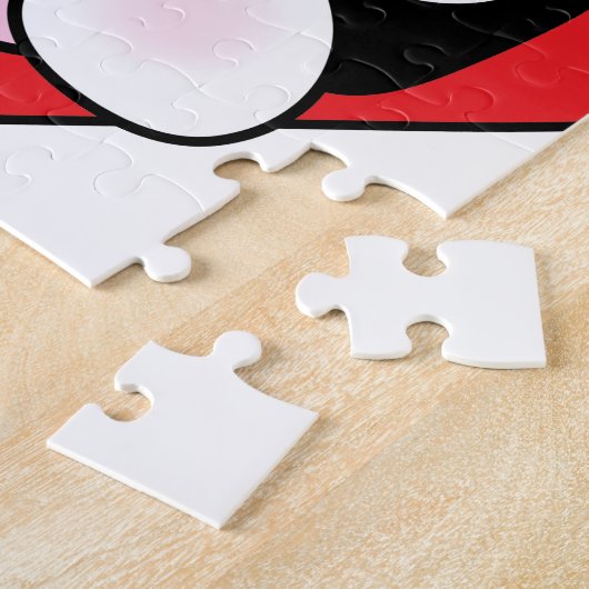 Puzzle Boston Terrier font face (Côté)