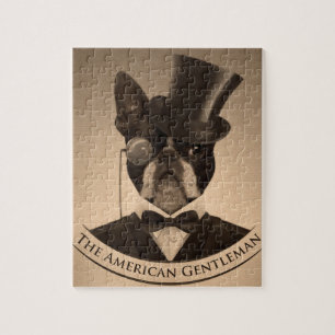 Puzzle Boston Terrier - le monsieur américain