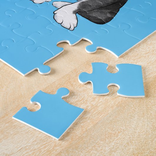 Puzzle Boston Terrier My Best Friend Custom Name   (Côté)