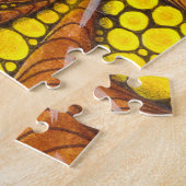 Puzzle Botanique Abstrait Terreux de Méditation (Côté)