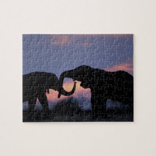 Puzzle Botswana, parc national de Chobe, Éléphants