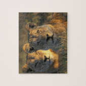 Puzzle Botswana, parc national de Chobe, Lionnes (Vertical)