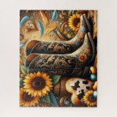 Puzzle Bottes de cowboy mignonnes (Vertical)