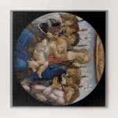Puzzle Botticelli Vierge, Jésus et anges Art chrétien (Horizontal)