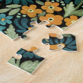Puzzle Bouches d'aquarelle bleu (Côté)