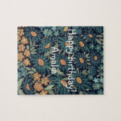 Puzzle Bouches d'aquarelle bleu (Horizontal)