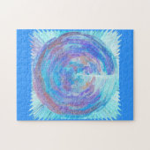 Puzzle Boucles bleues de mer (Horizontal)