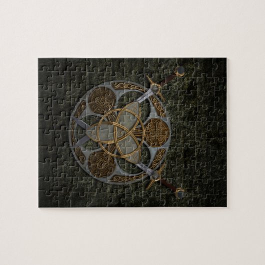 Puzzle Bouclier celtique de trinité (Horizontal)