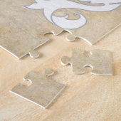 Puzzle Bouclier héraldique personnalisable (Côté)