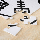 Puzzle bouclier Odin des norses de symbole de Viking de (Côté)