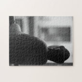 Puzzle Bouddha assis dans la méditation (Horizontal)