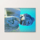 Puzzle Bouddha bleu (Horizontal)