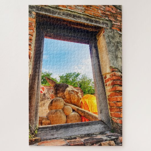 Puzzle Bouddha couché, Ayutthaya (Vertical)