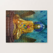 Puzzle Bouddha dans une alcôve ornée (Horizontal)