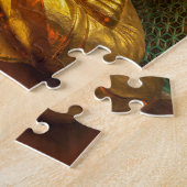 Puzzle Bouddha doré dans un temple (Côté)