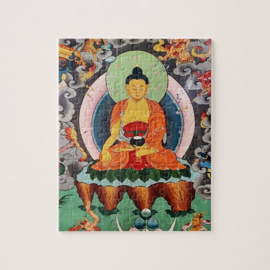 Puzzle Bouddha Shakyamuni & Compassion, Himalaya du Dharm (Vertical)