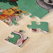 Puzzle Bouddha Shakyamuni, Peinture tibétaine, Bouddhisme (Côté)