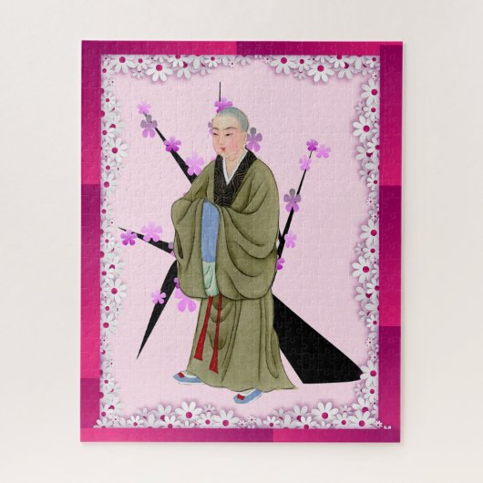 Puzzle bouddhiste Moine Jigsaw (Vertical)