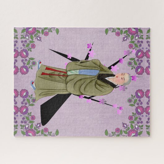 Puzzle bouddhiste Moine Jigsaw (Horizontal)
