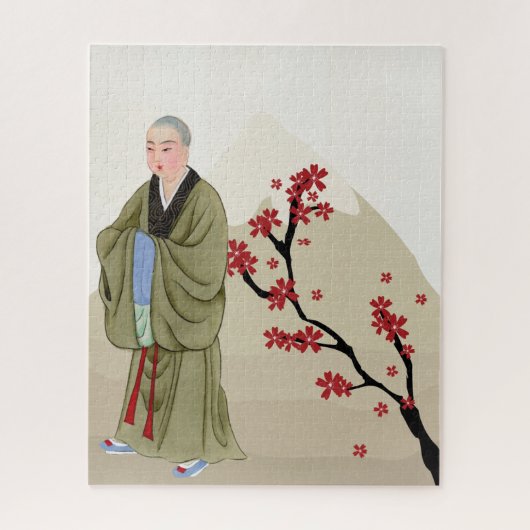 Puzzle bouddhiste Moine Jigsaw (Vertical)
