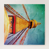 Puzzle Boudhanath Stupa, Bouddha Eyes, Himalaya /Népal (Horizontal)