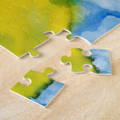 Puzzle Bouffées artistiques d'aquarelle (Côté)