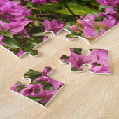 Puzzle Bougainvillées tropicales violettes (Côté)