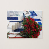 Puzzle Bouganvillée s'élevant sur la maison dans Mykonos, (Horizontal)