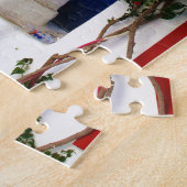 Puzzle Bouganvillée s'élevant sur la maison dans Mykonos, (Côté)