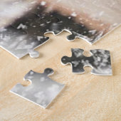 Puzzle Bougie, Baie de houx, Fêtes (Côté)