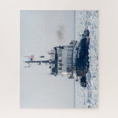Puzzle Bougie Elise Tugboat Dans La Glace (Vertical)