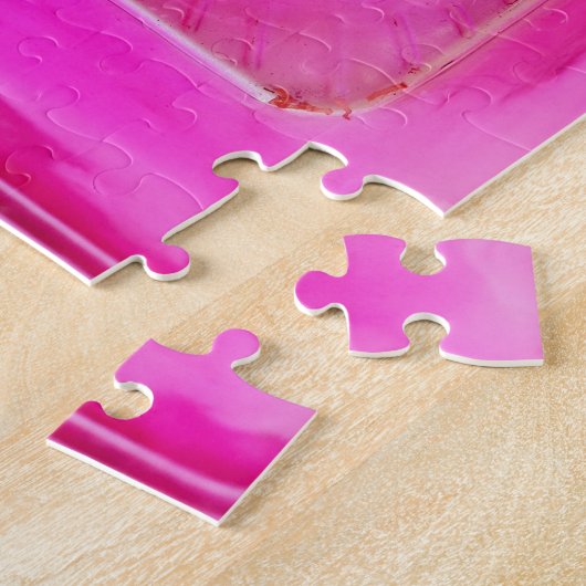Puzzle Bougie, Sweet Rose Love Lumière aux chandelles (Côté)