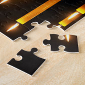 Puzzle Bougies jaunes (Côté)