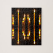 Puzzle Bougies jaunes (Vertical)