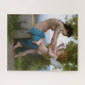 Puzzle Bouguereau "Fille Se Défendant Contre Cupidon" (Horizontal)