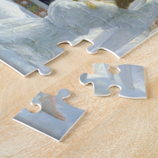 Puzzle Bouguereau - la Vierge avec des anges (Côté)