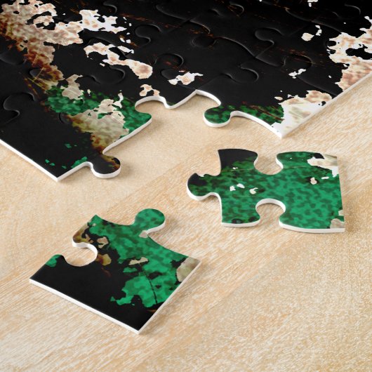 PUZZLE BOULE DE BILLARDS NUMÉRO 8 (Côté)